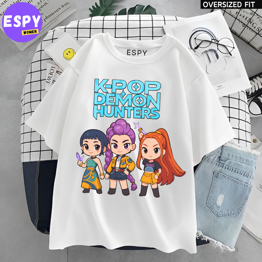 Urban Kawaii Oversized T-Shirt – Women’s Loose Summer Fit