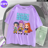 Urban Kawaii Oversized T-Shirt – Women’s Loose Summer Fit