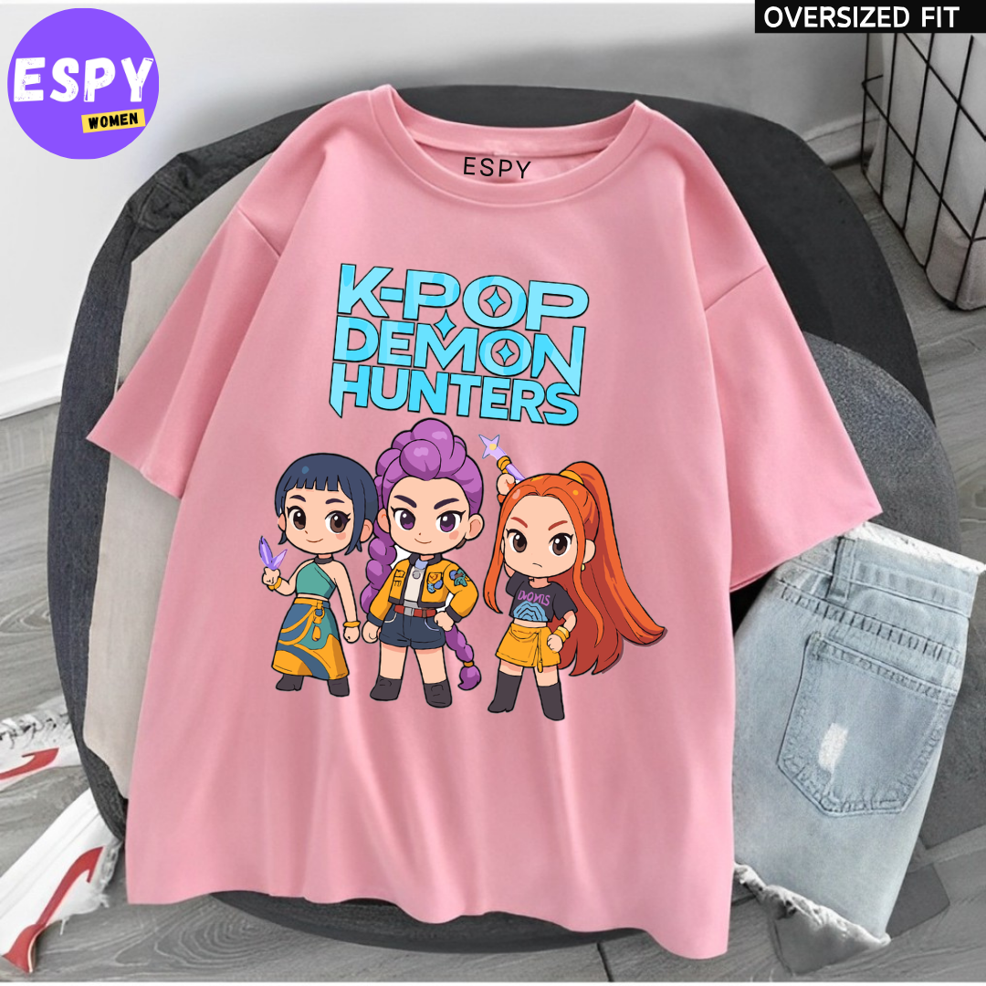 Urban Kawaii Oversized T-Shirt – Women’s Loose Summer Fit