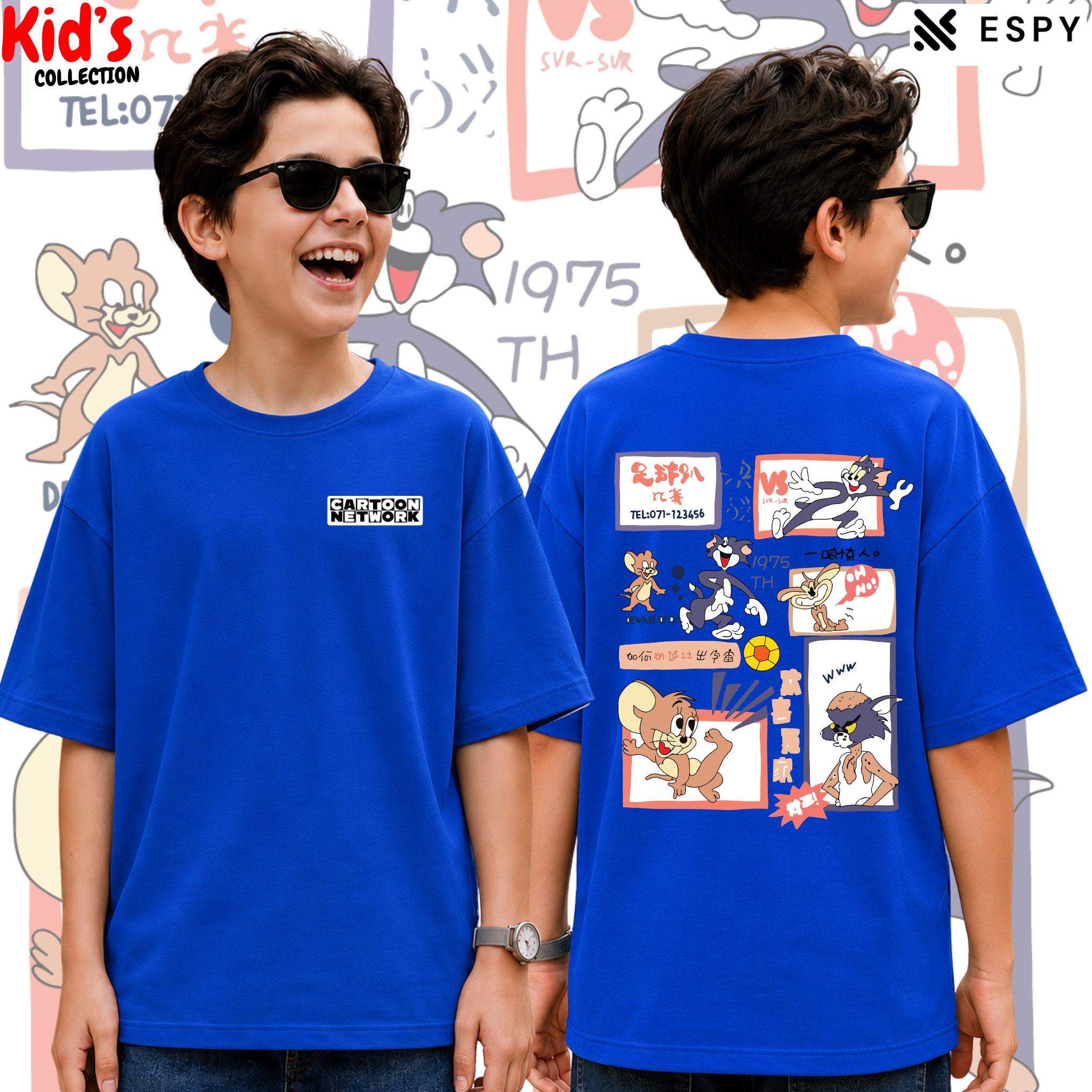 Kids Streetwear Oversized Tee