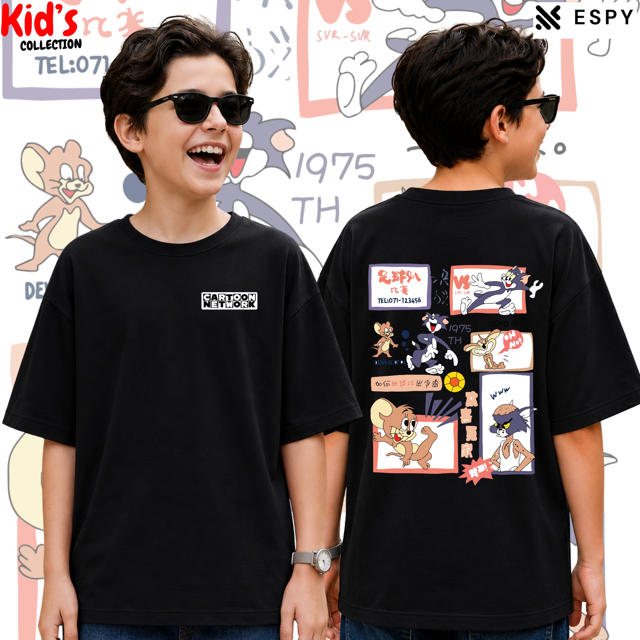 Kids Streetwear Oversized Tee