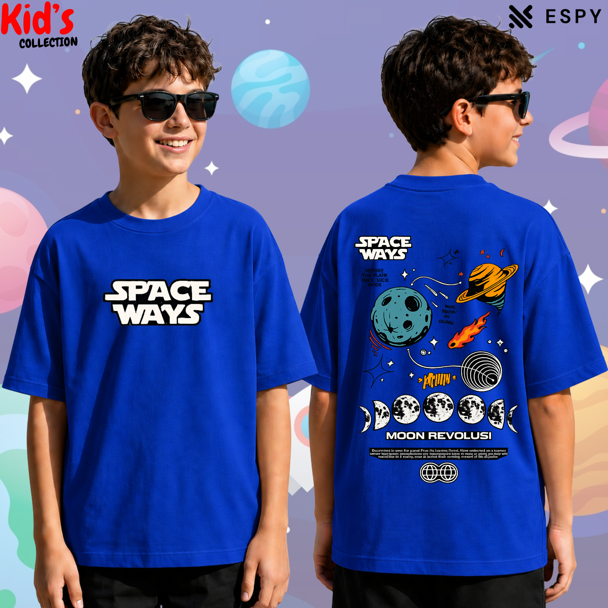 Kids Streetwear Oversized Tee