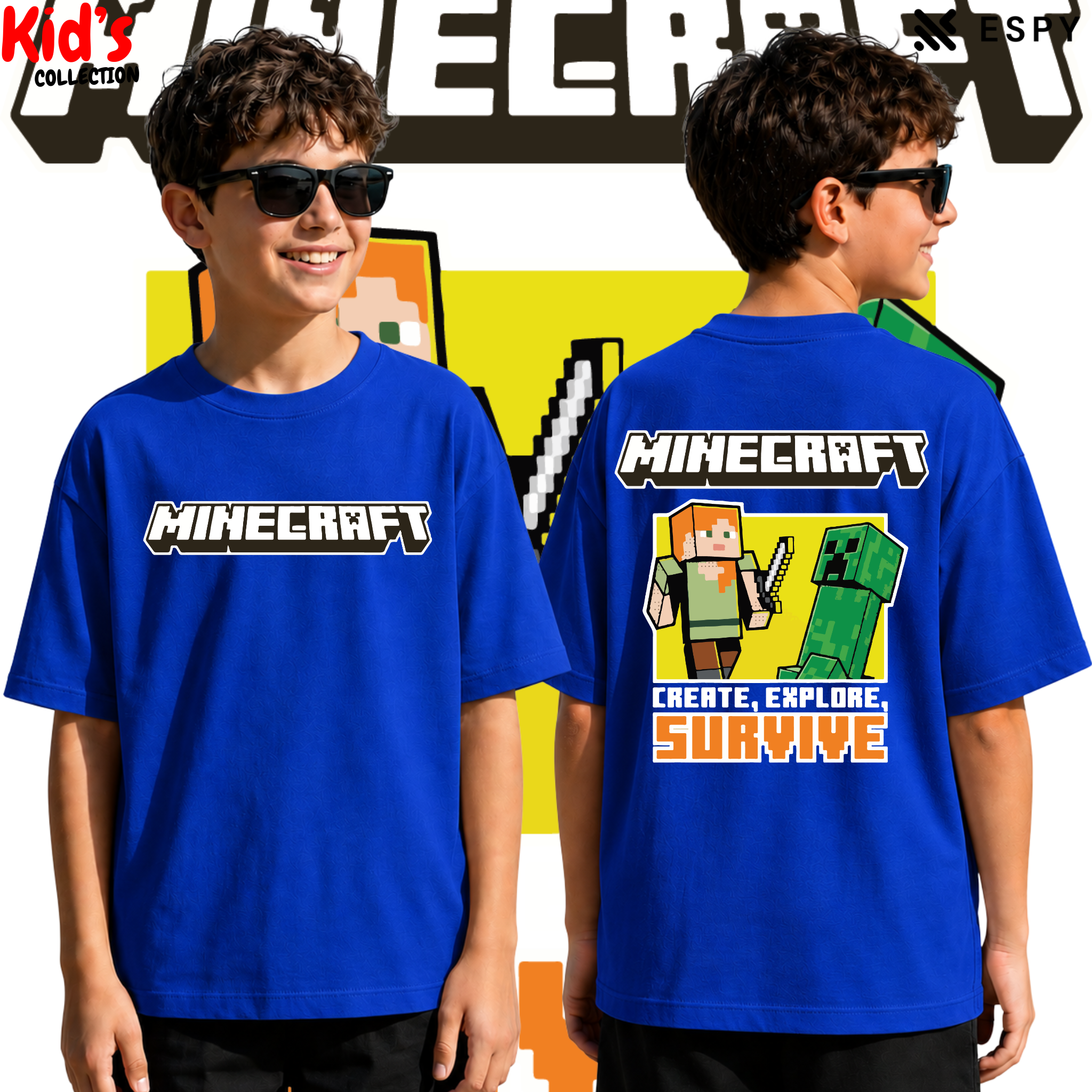 Kids Streetwear Oversized Tee