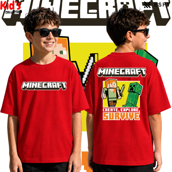 Kids Streetwear Oversized Tee