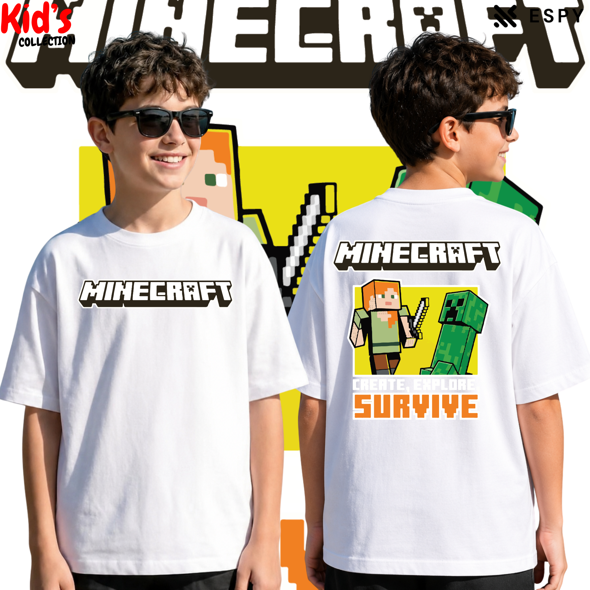 Kids Streetwear Oversized Tee