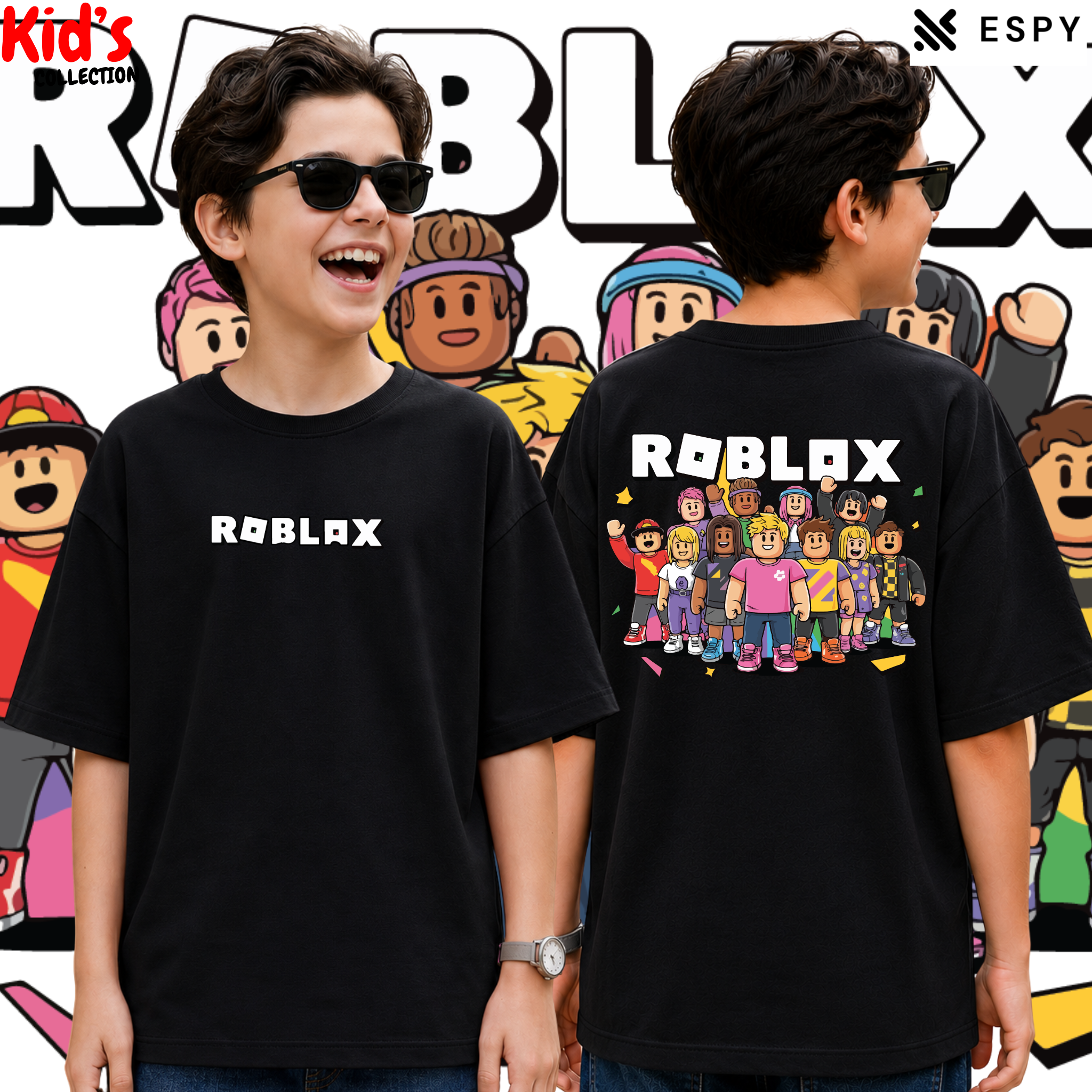 Kids Streetwear Oversized Tee