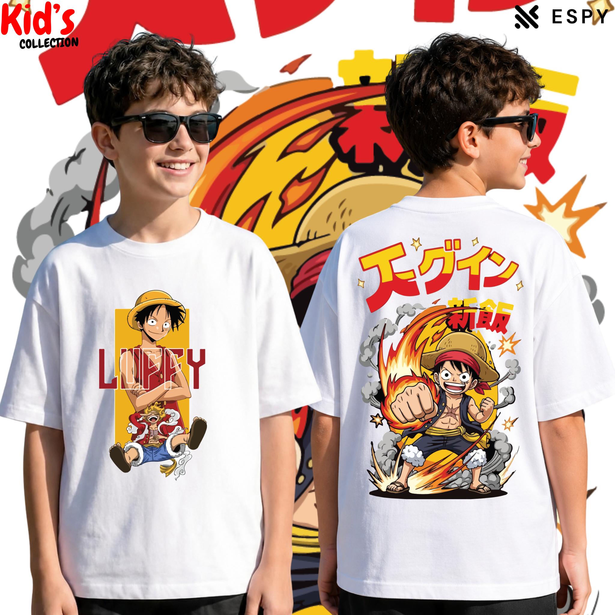 Kids Streetwear Oversized Tee