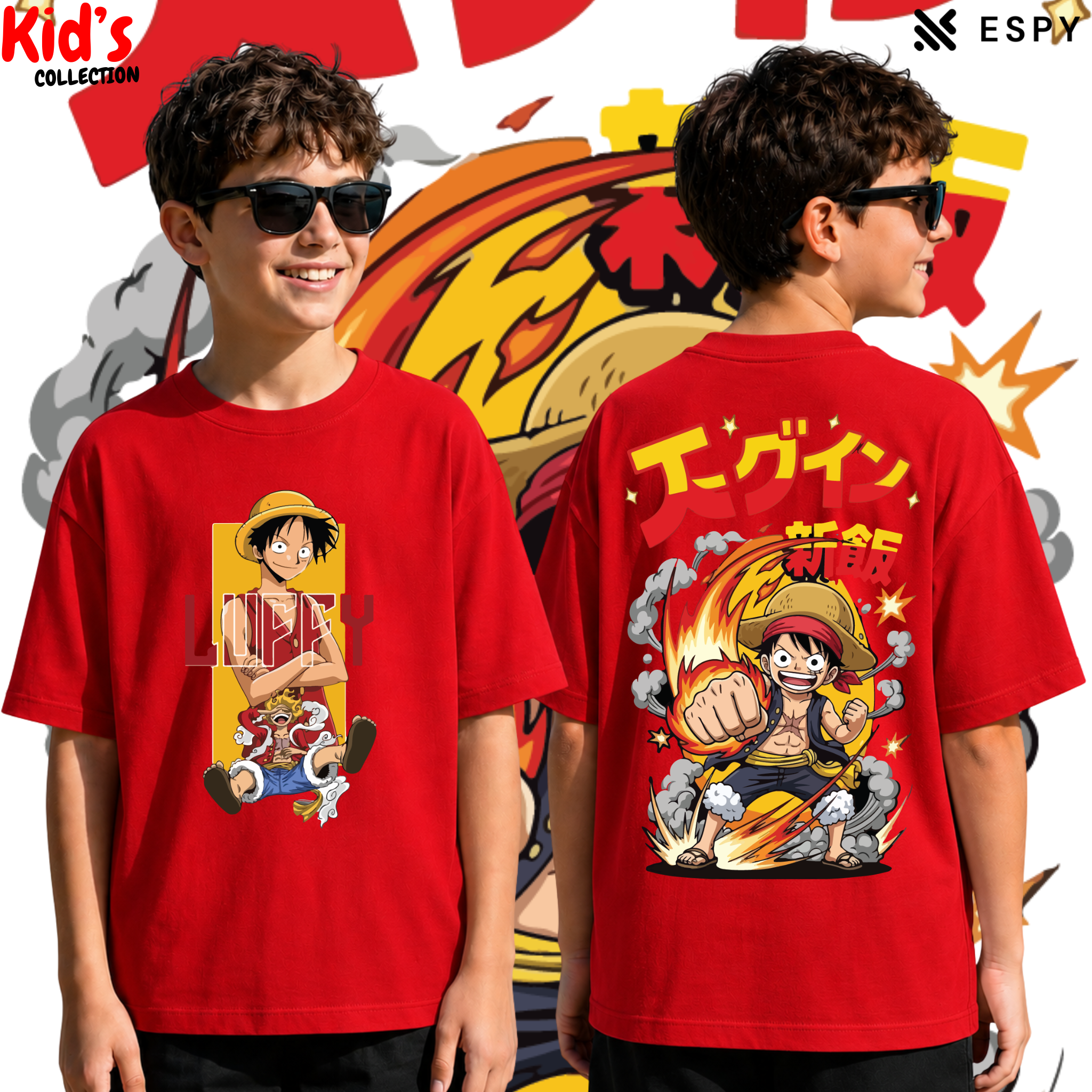 Kids Streetwear Oversized Tee