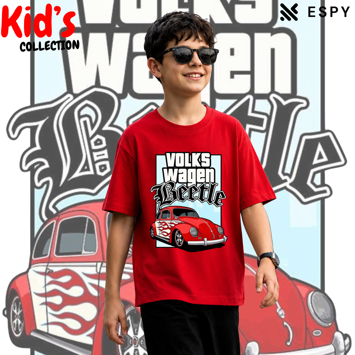 Kids Streetwear Oversized Tee