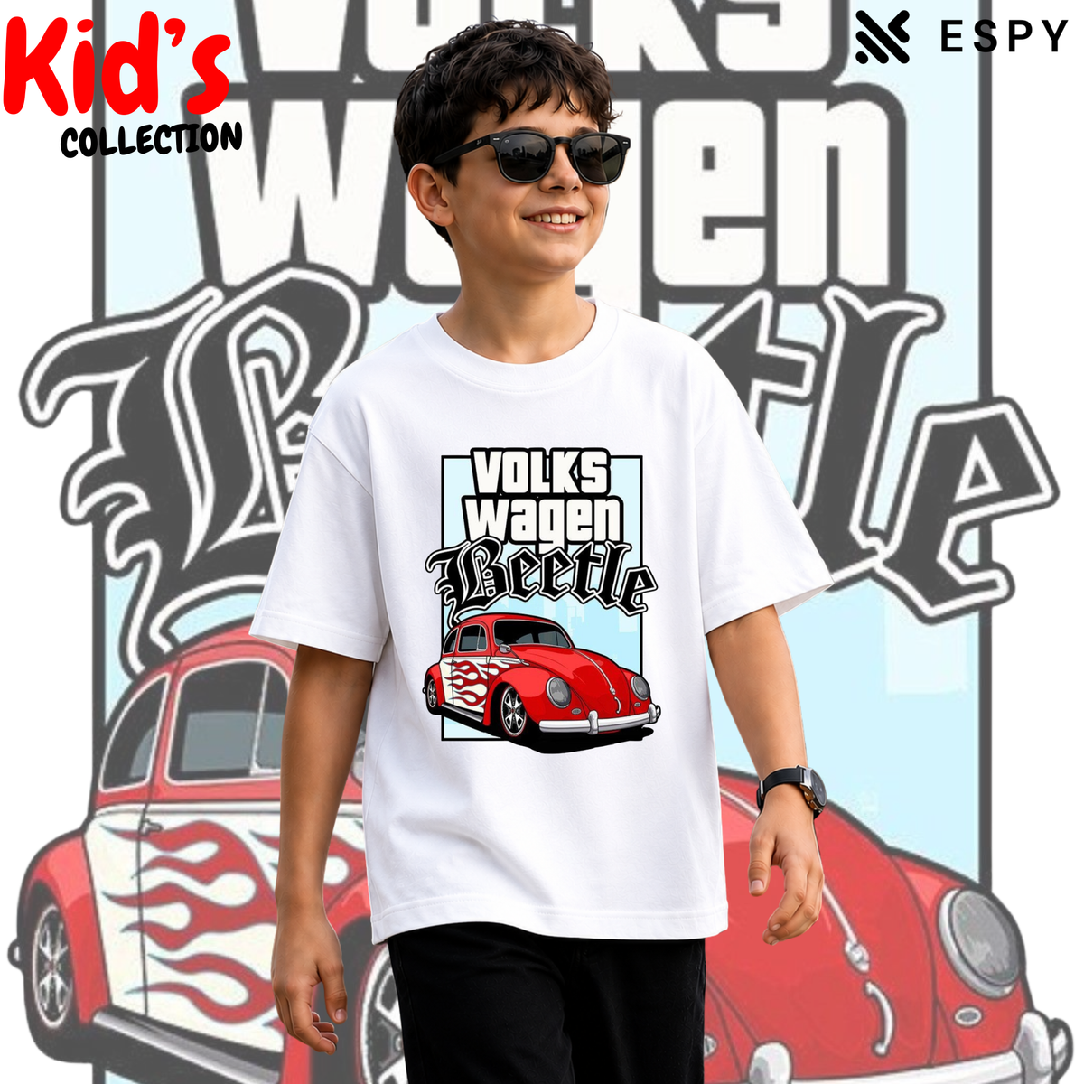 Kids Streetwear Oversized Tee