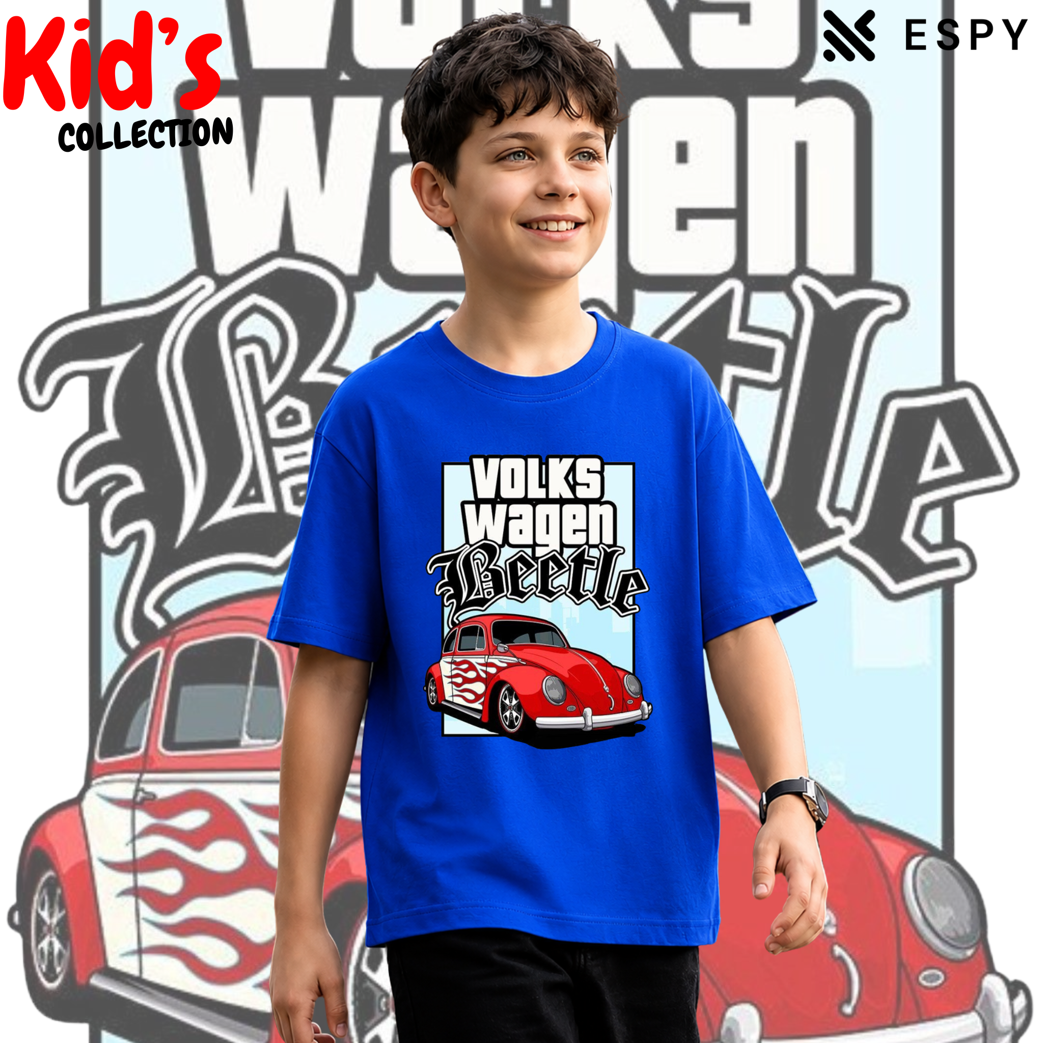 Kids Streetwear Oversized Tee