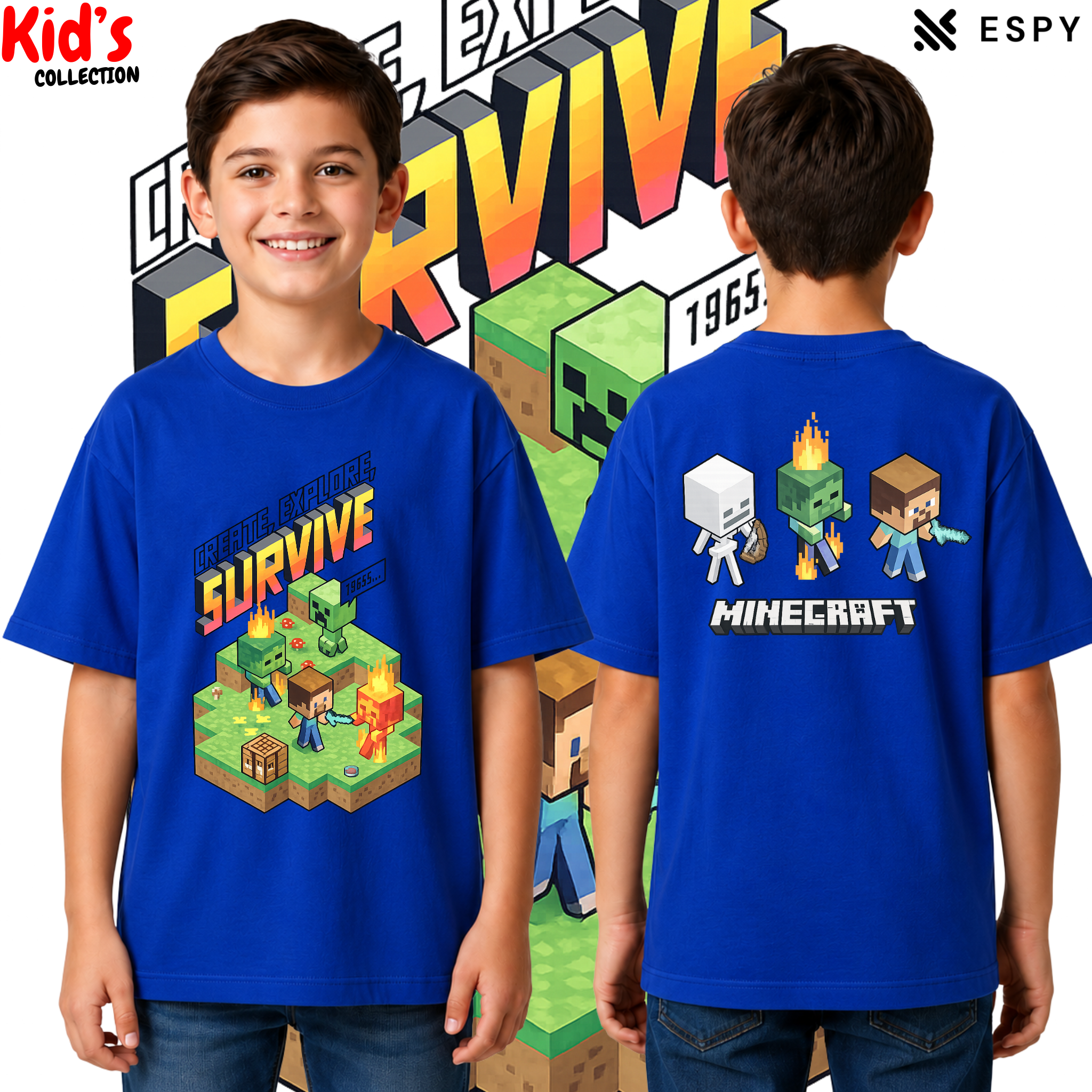 Kids Streetwear Oversized Tee