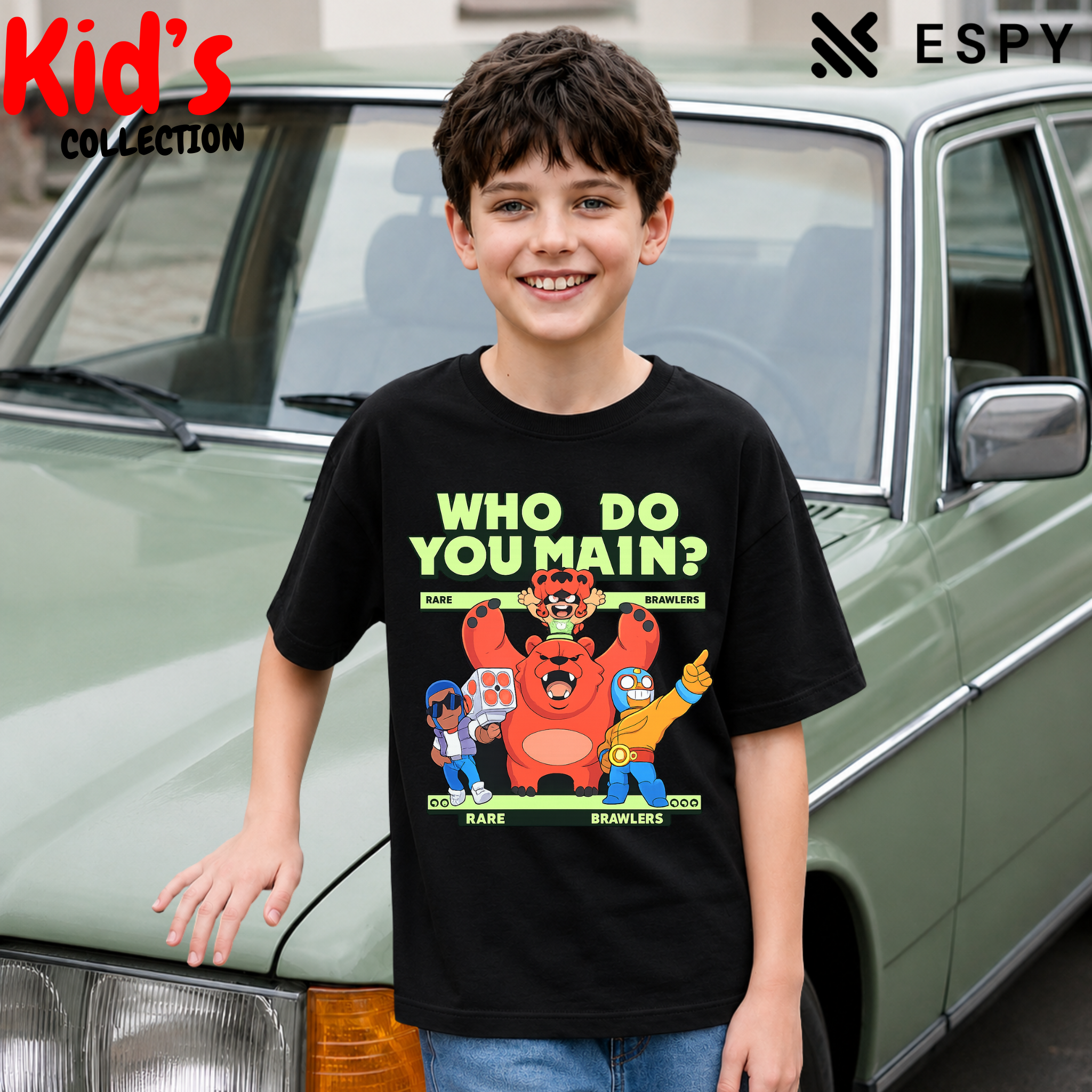Kids Streetwear Oversized Tee