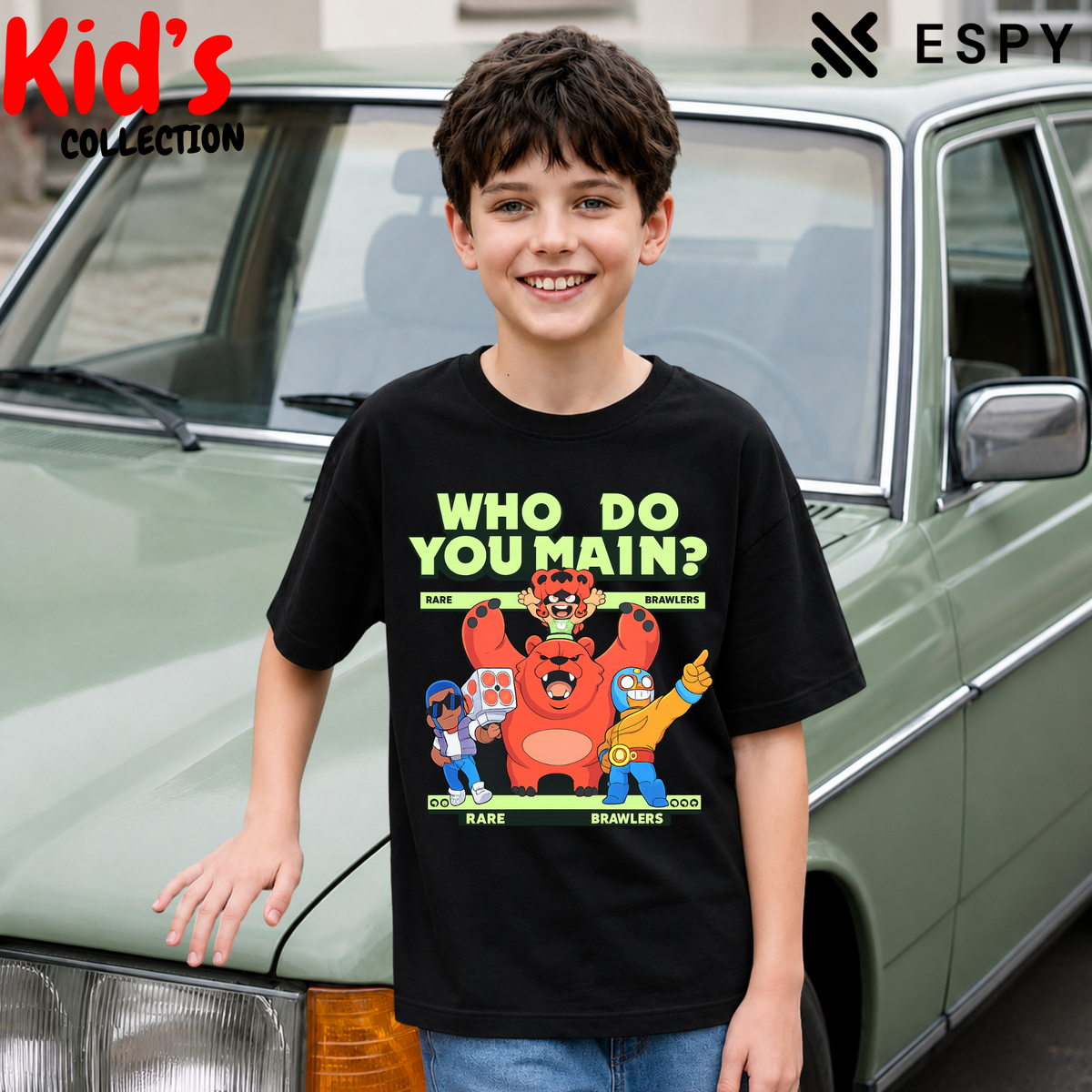 Kids Streetwear Oversized Tee