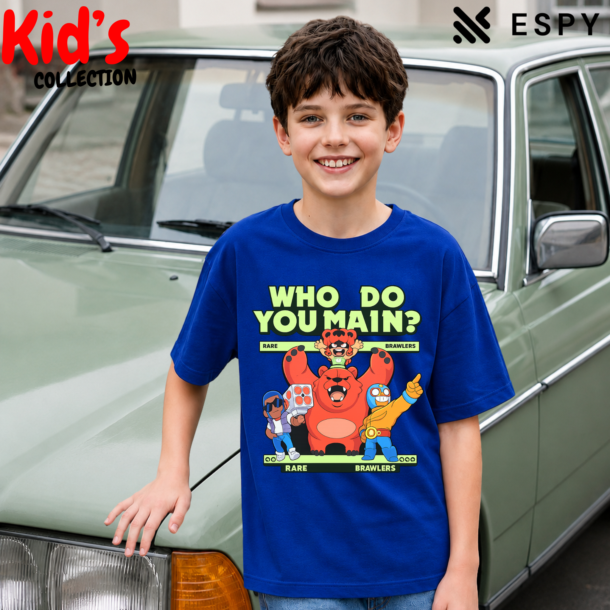 Kids Streetwear Oversized Tee