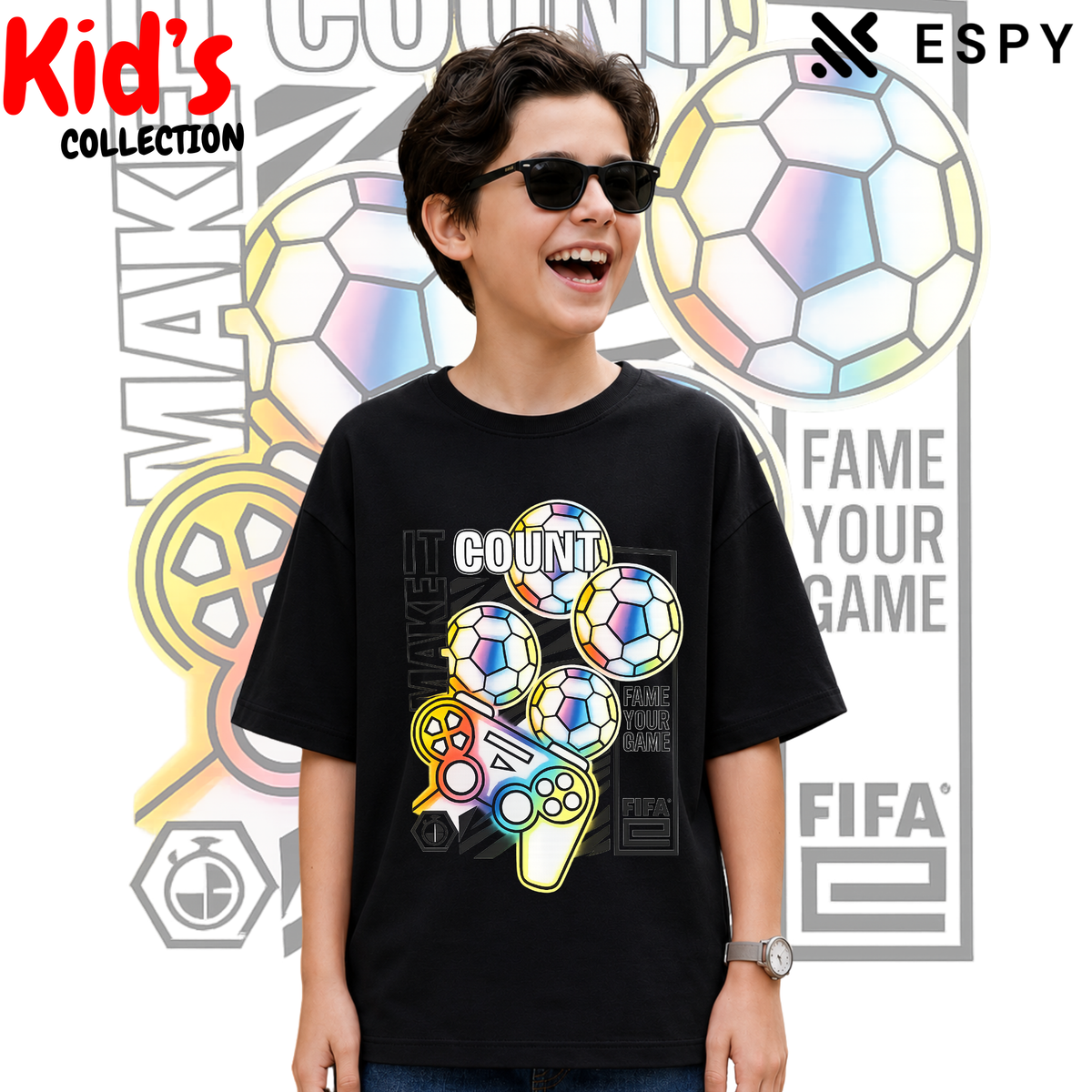 Kids Streetwear Oversized Tee