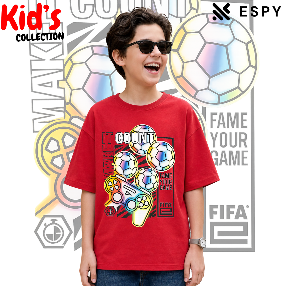 Kids Streetwear Oversized Tee