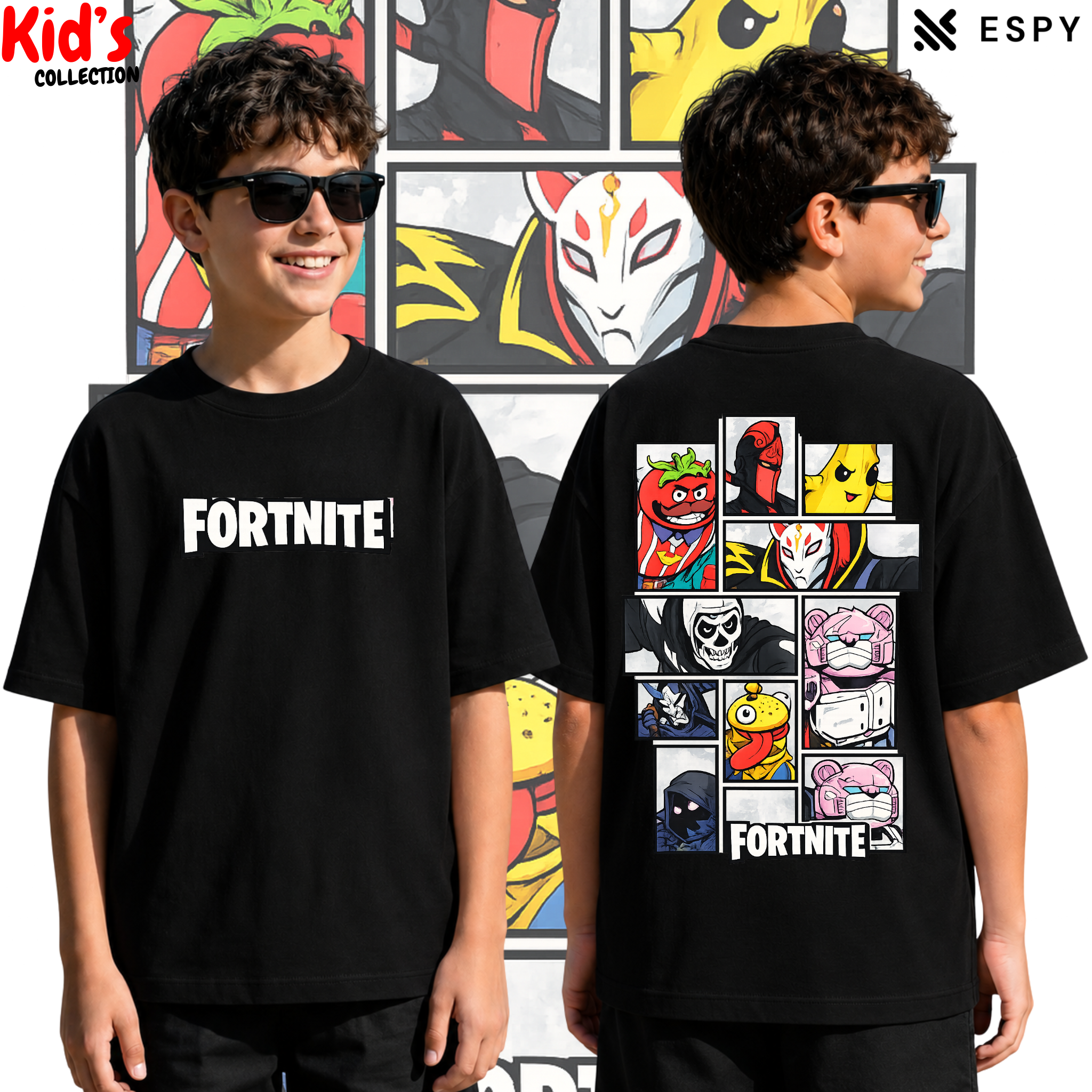 Kids Streetwear Oversized Tee