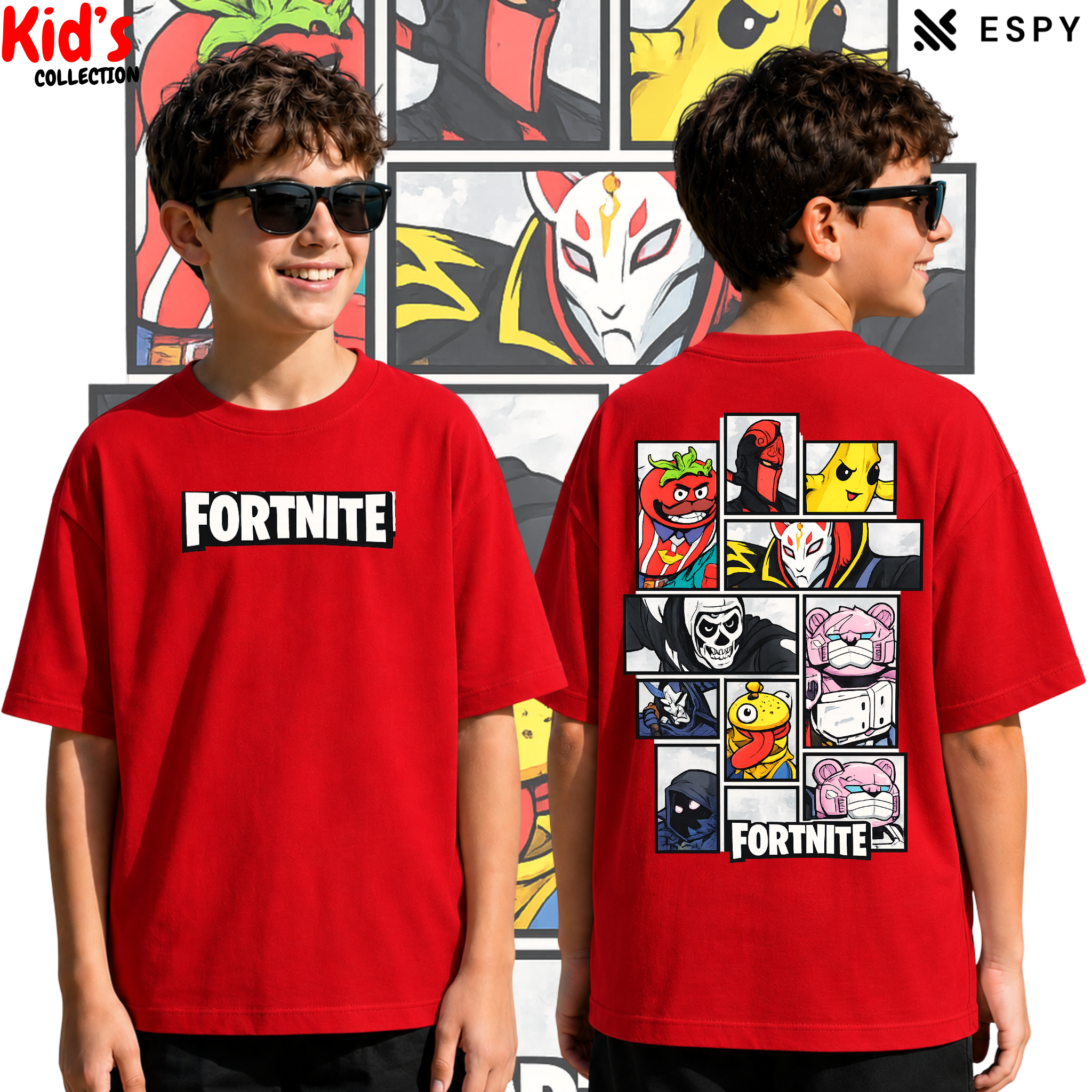Kids Streetwear Oversized Tee