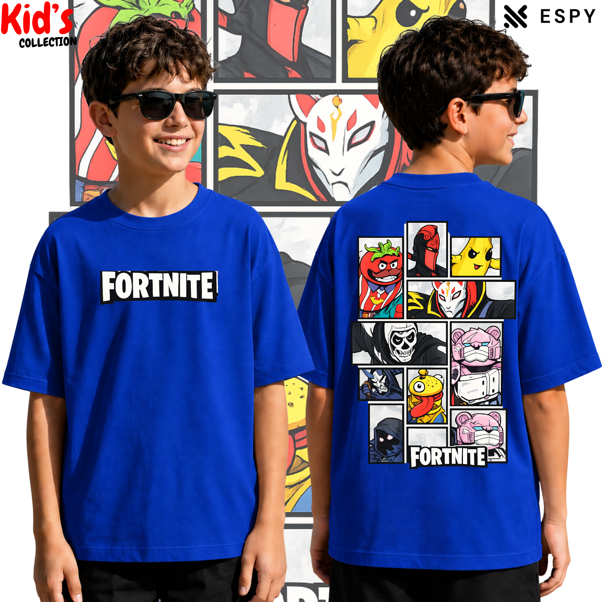 Kids Streetwear Oversized Tee