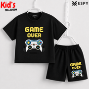 Premium Cotton Kids Co-Ord Set | Drop Shoulder T-Shirt & Shorts