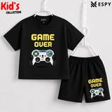 Premium Cotton Kids Co-Ord Set | Drop Shoulder T-Shirt & Shorts