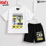 Premium Cotton Kids Co-Ord Set | Drop Shoulder T-Shirt & Shorts