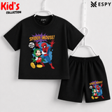 Premium Cotton Kids Co-Ord Set | Drop Shoulder T-Shirt & Shorts
