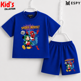 Premium Cotton Kids Co-Ord Set | Drop Shoulder T-Shirt & Shorts
