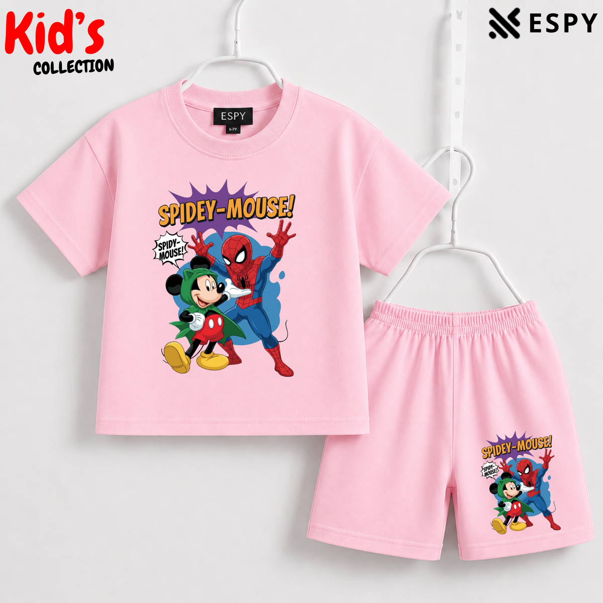 Premium Cotton Kids Co-Ord Set | Drop Shoulder T-Shirt & Shorts