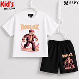 Premium Cotton Kids Co-Ord Set | Drop Shoulder T-Shirt & Shorts