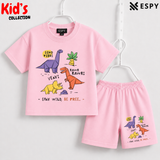 Premium Cotton Kids Co-Ord Set | Drop Shoulder T-Shirt & Shorts