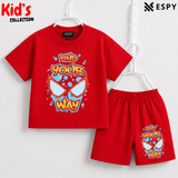 Premium Cotton Kids Co-Ord Set | Drop Shoulder T-Shirt & Shorts
