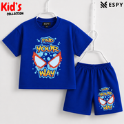 Premium Cotton Kids Co-Ord Set | Drop Shoulder T-Shirt & Shorts