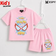 Premium Cotton Kids Co-Ord Set | Drop Shoulder T-Shirt & Shorts