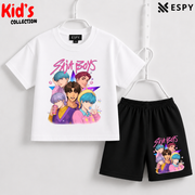 Premium Cotton Kids Co-Ord Set | Drop Shoulder T-Shirt & Shorts
