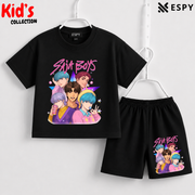 Premium Cotton Kids Co-Ord Set | Drop Shoulder T-Shirt & Shorts