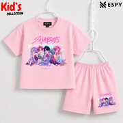 Premium Cotton Kids Co-Ord Set | Drop Shoulder T-Shirt & Shorts