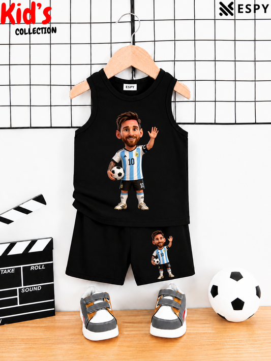 Kids Cotton Tank Top and Shorts Set for Boys & Girls