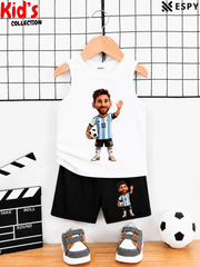 Kids Cotton Tank Top and Shorts Set for Boys & Girls