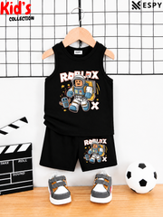 Kids Cotton Tank Top and Shorts Set for Boys & Girls