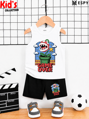 Kids Cotton Tank Top and Shorts Set for Boys & Girls