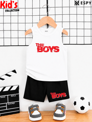 Kids Cotton Tank Top and Shorts Set for Boys & Girls
