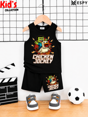 Kids Cotton Tank Top and Shorts Set for Boys & Girls