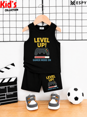 Kids Cotton Tank Top and Shorts Set for Boys & Girls