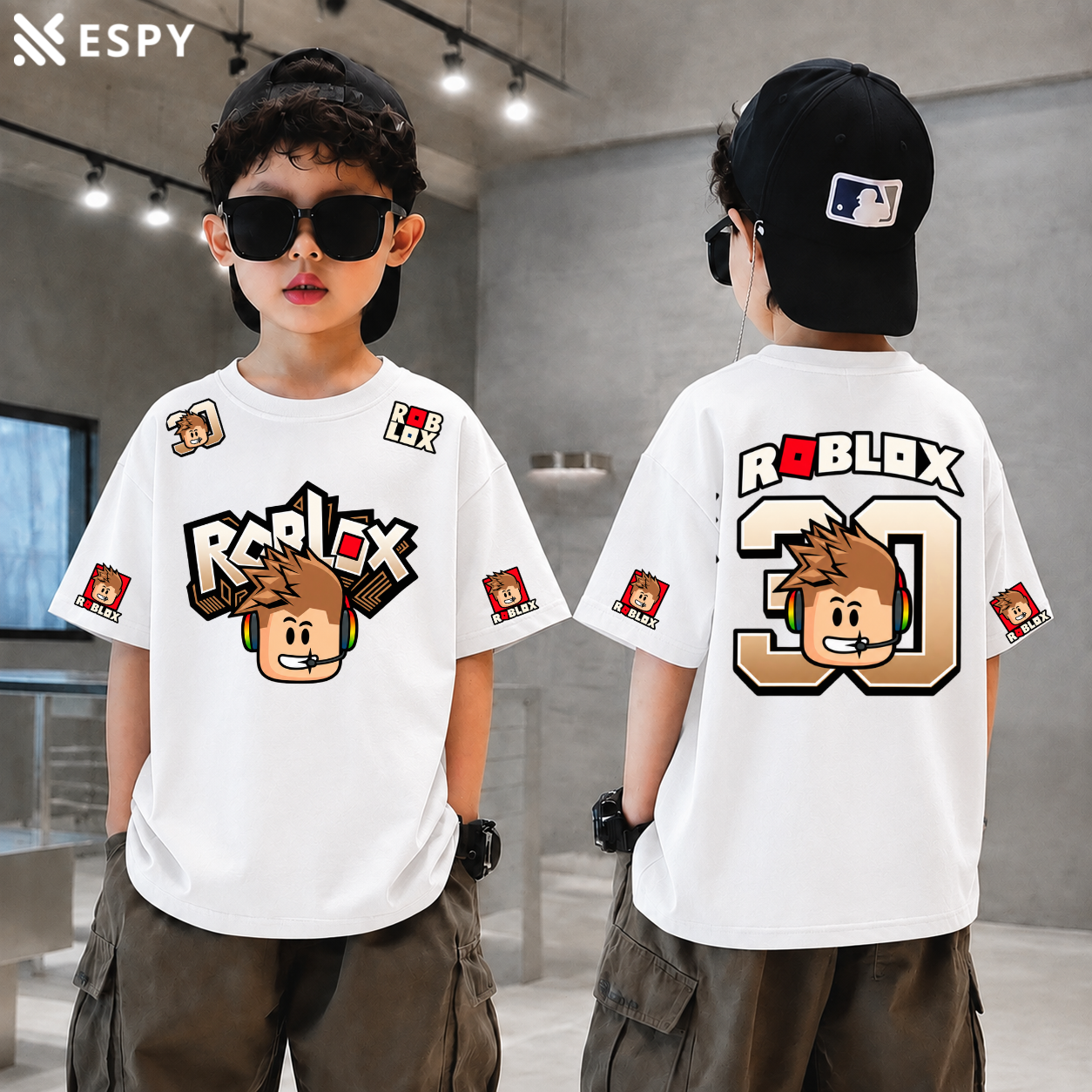 Trendy Kids Drop Shoulder T-Shirt – Premium Quality