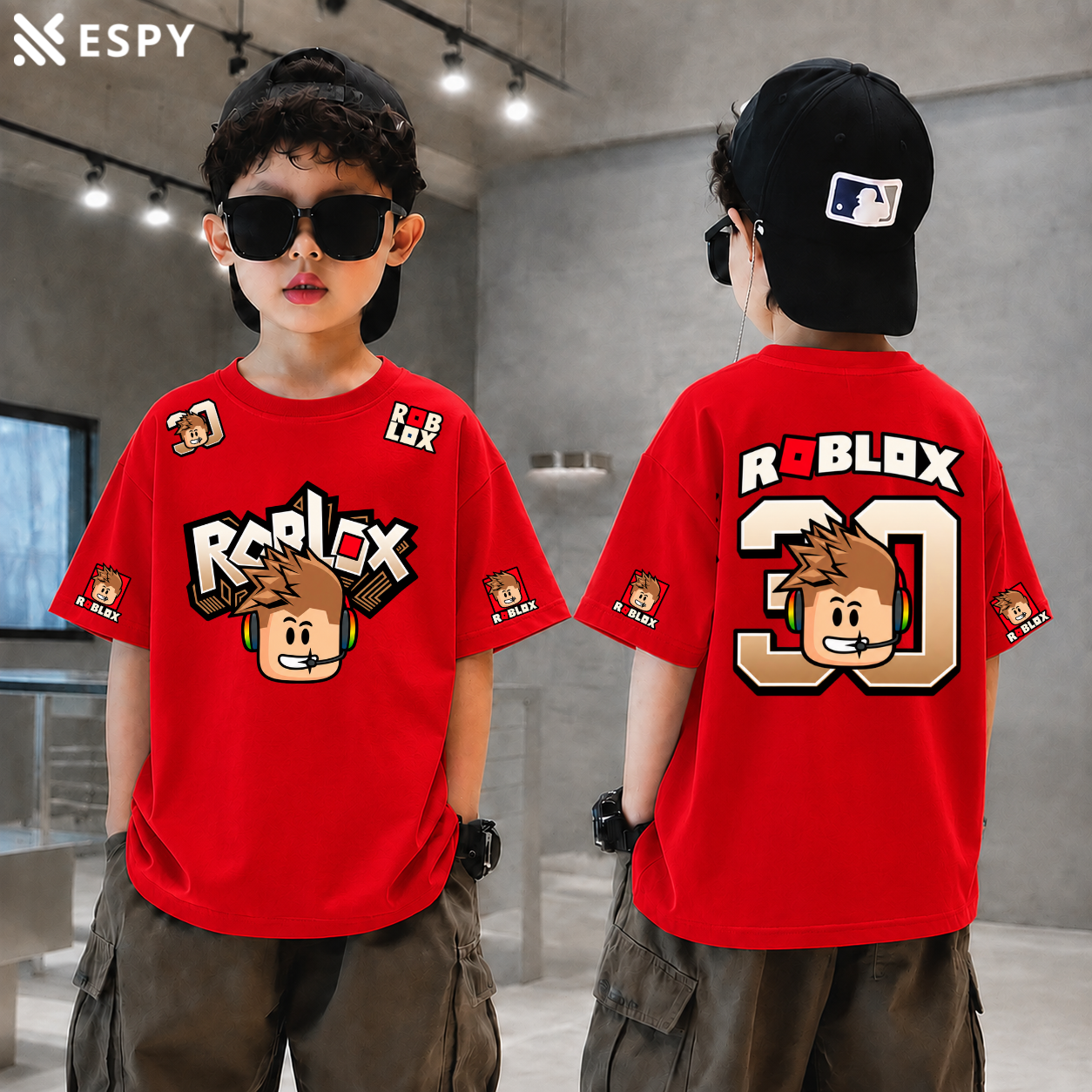 Trendy Kids Drop Shoulder T-Shirt – Premium Quality