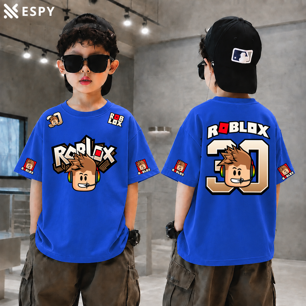 Trendy Kids Drop Shoulder T-Shirt – Premium Quality
