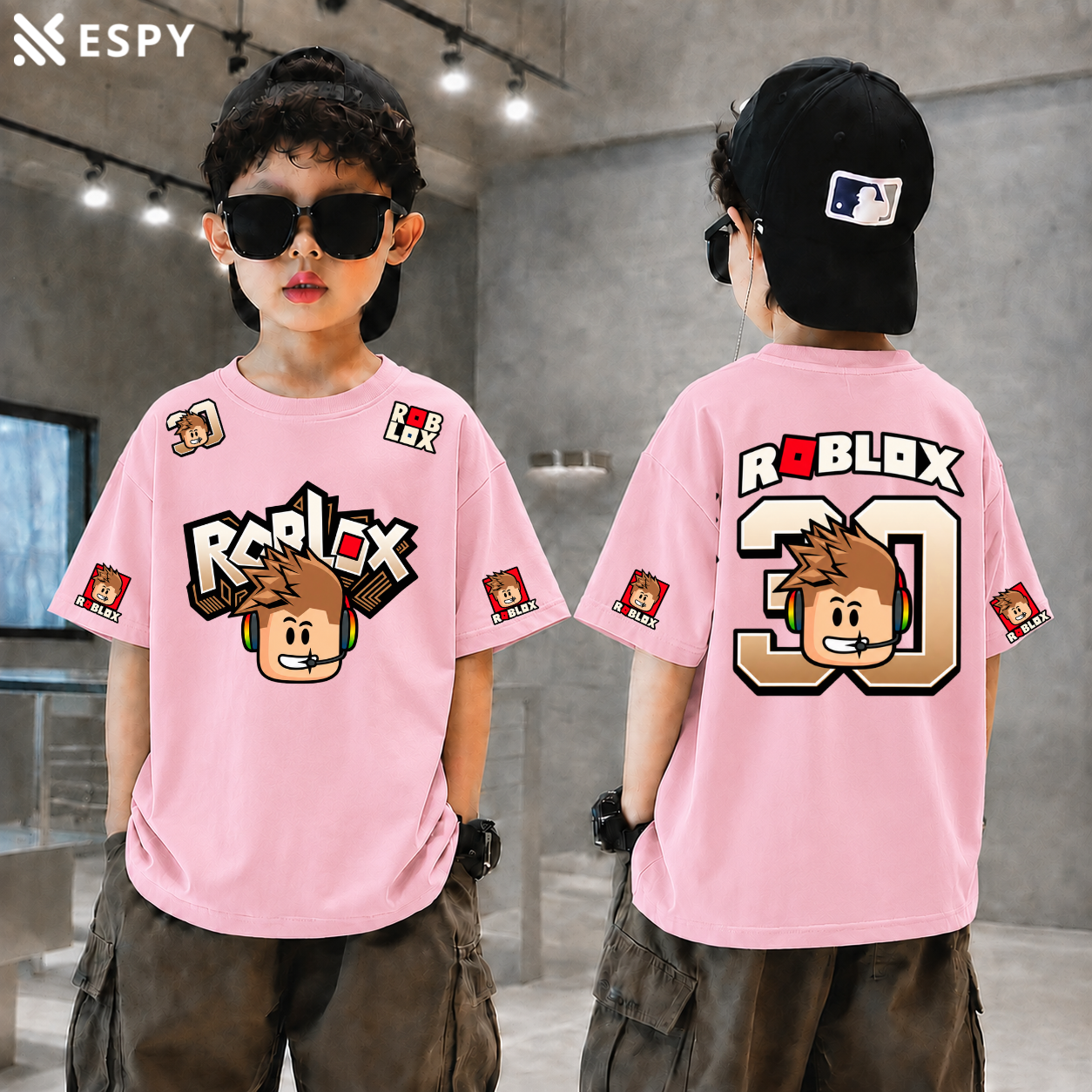 Trendy Kids Drop Shoulder T-Shirt – Premium Quality