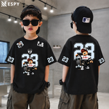 Trendy Kids Drop Shoulder T-Shirt – Premium Quality
